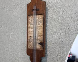 Antique Stick Barometer
