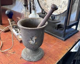 Antique Mortar & Pestle