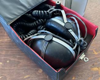 Vintage Pioneer Headphones