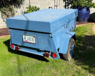 German W. Heinemann Z 5214 Covered Cargo Trailer VW
