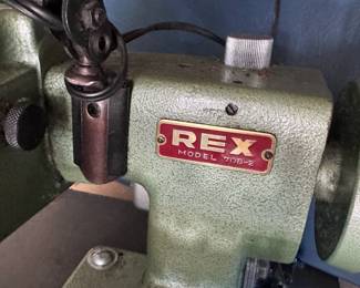 REX 708-2 Industrial BlindStitch Green Sewing Machine
