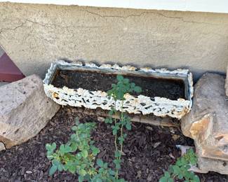 Victorian Cast Iron Planter Grape Vines #1
