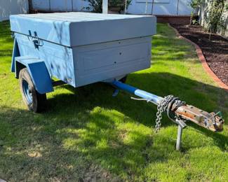 German W. Heinemann Z 5214 Covered Cargo Trailer VW
