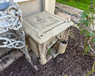 Antique Architectural Salvage Carved Stone
