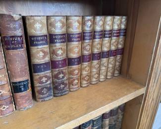 8 Vol Guizot France Book Set
