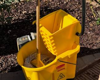 mop bucket with wringer