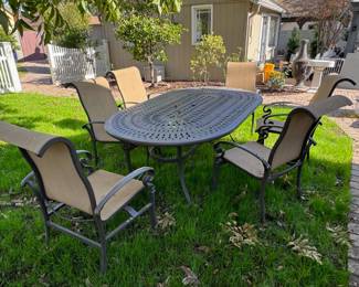 7pc Patio Table & Chairs
