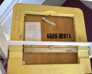 3pc Vintage Lawn Chairs Folding
