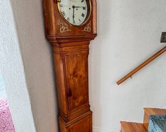 Antique W. Scott Dundee Longcase Case Clock
