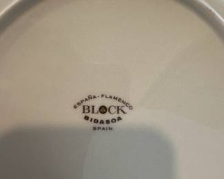 Block Bidasoa China Set