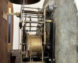 Antique W. Scott Dundee Longcase Case Clock
