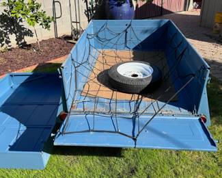 German W. Heinemann Z 5214 Covered Cargo Trailer VW
