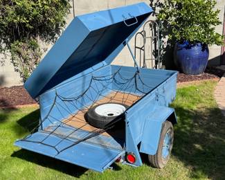 German W. Heinemann Z 5214 Covered Cargo Trailer VW
