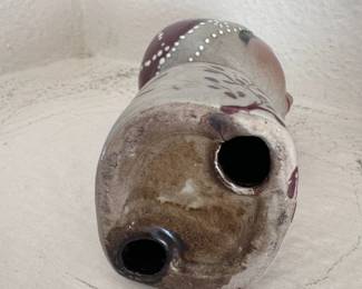 Porcelain Head Statue Scandinavian Folk Art Lady Bust Figurine Gemma Taccogna
