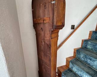 Antique W. Scott Dundee Longcase Case Clock
