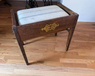 Antique Vanity Chairs Stool 

