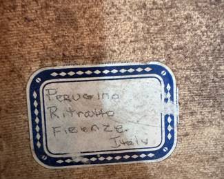 After Pietro Perugino Portrait of a Boy Painting 
