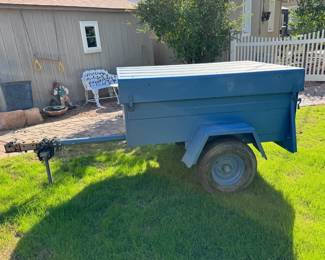 German W. Heinemann Z 5214 Covered Cargo Trailer VW
