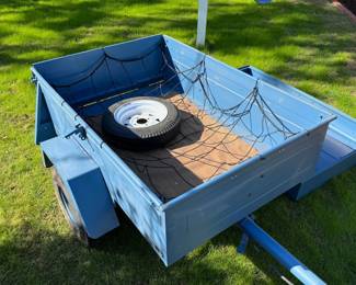 German W. Heinemann Z 5214 Covered Cargo Trailer VW
