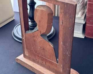 Antique Fotoescultura 1920s Mexican Photo Sculpture Mexico
