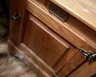White clad cabinet/chest $100