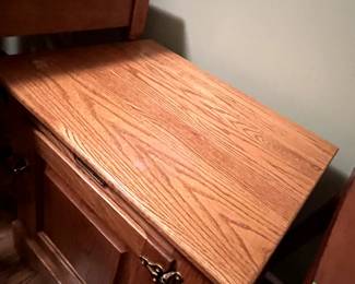 White clad cabinet/chest $100