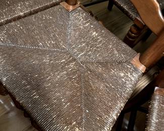 8 ladder back chairs $100