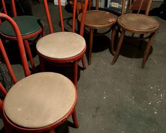 Vintage chairs from Saratoga Racecourse 6 for $80