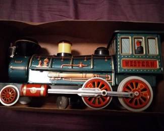 Vintage toy train