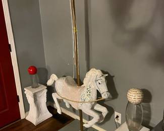 Carousel horse