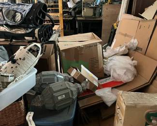 Garage is slam full with all kinds of goodies