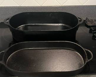 Vintage Cast Iron, oval fryer