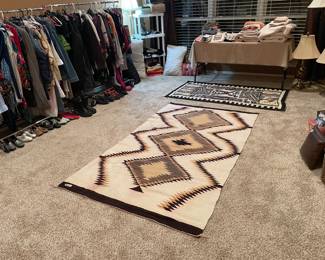 fabulous authentic native rugs- way below market - do your homework and if this is your jam - these are a great deal