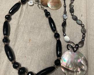 black bead is signed karen hartly