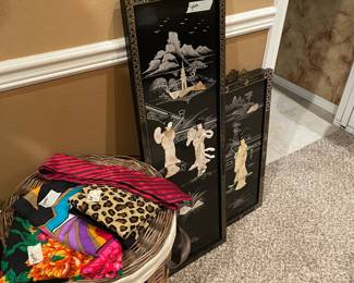 authentic 3 piece asian art set