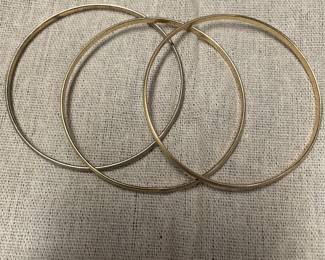 thin bangles - med size