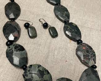 real stones of some kind - set