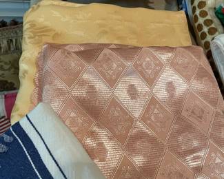 quality linens -tablecloths etc