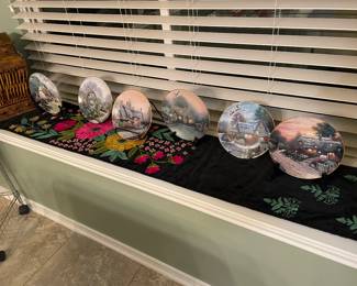 kinkade collector plates