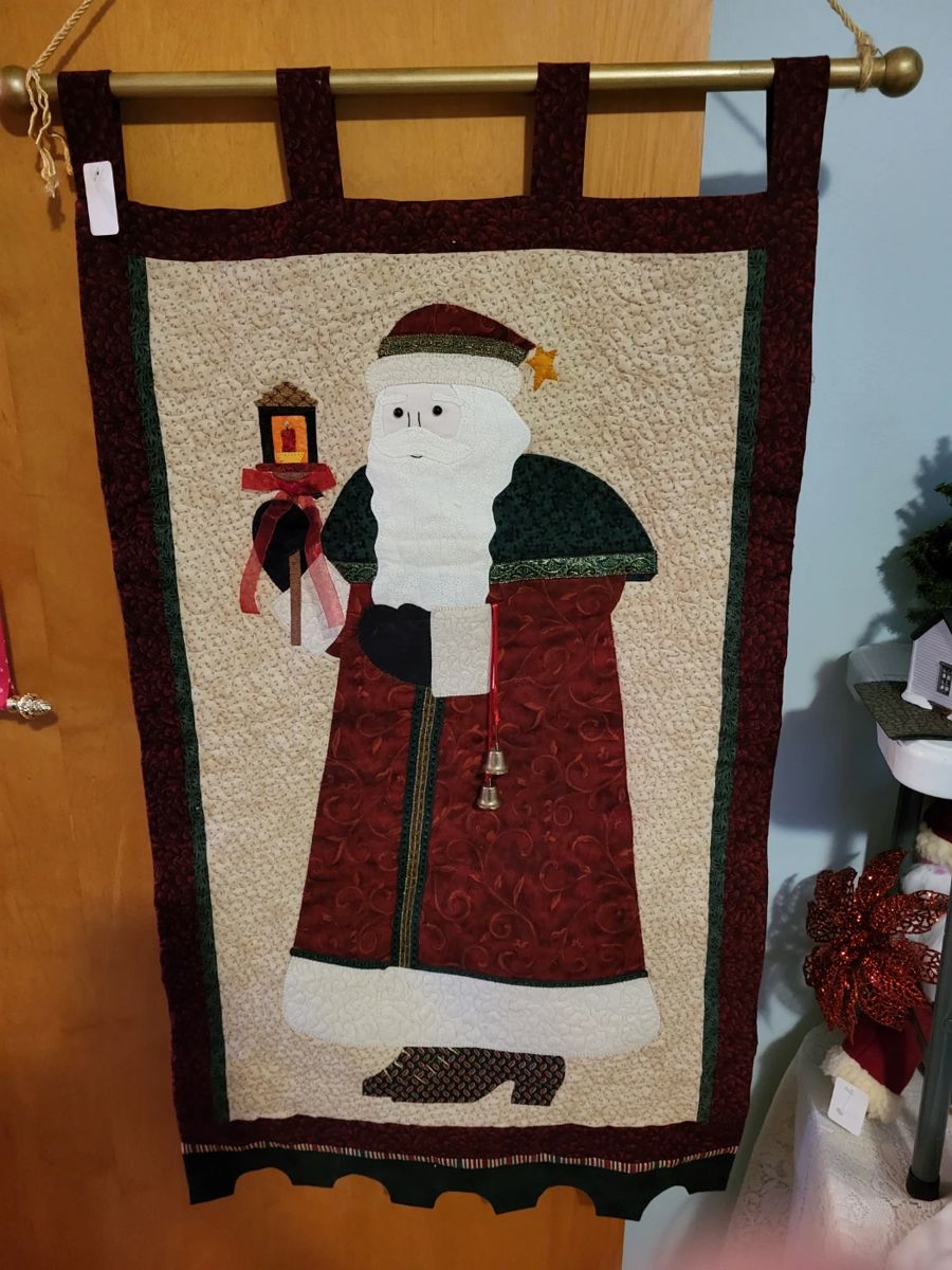 Santa wall hanging