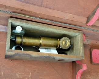 Antique W & D Mogey telescope