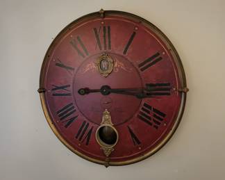 large wall clock