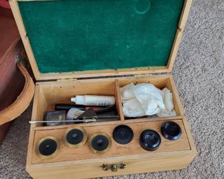 Antique W & D Mogey telescope