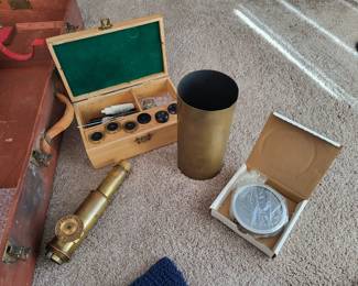 Antique W & D Mogey telescope
