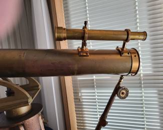 Antique W & D Mogey telescope