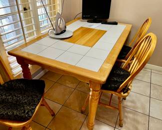 Table actually had FOUR matching chairs