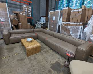 Nolita Leather Sectional 
