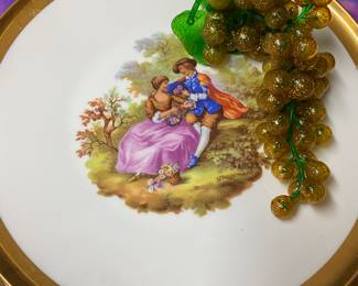 Vintage Bavaria Serve Ware Platters. 22K Gold. Made in Germany