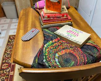 Vintage Cherry Wood Table for 2 with Side Chairs