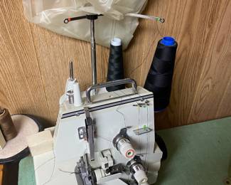 Vintage Speedy Lock So Fro Sewing Machine with Thread Holder